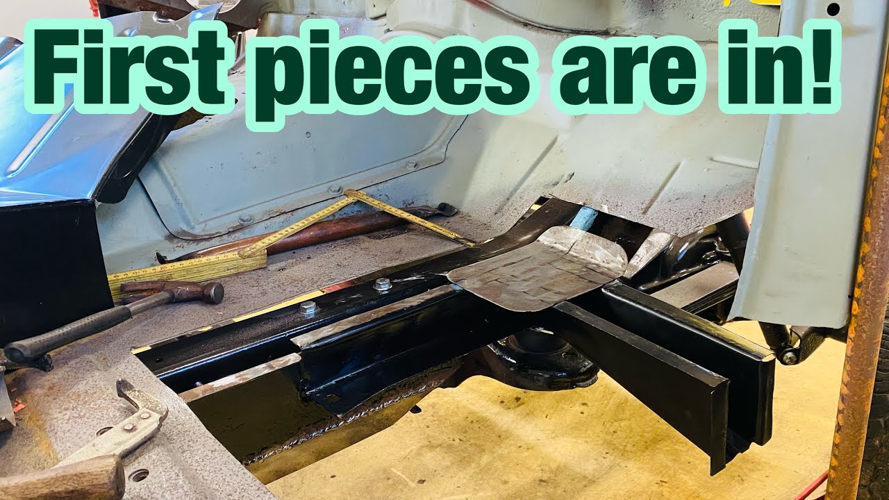K5 Blazer rust repair has begun