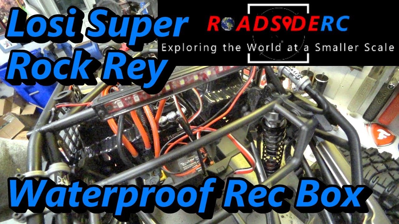 Losi Super Rock Rey Receiver Box Mod