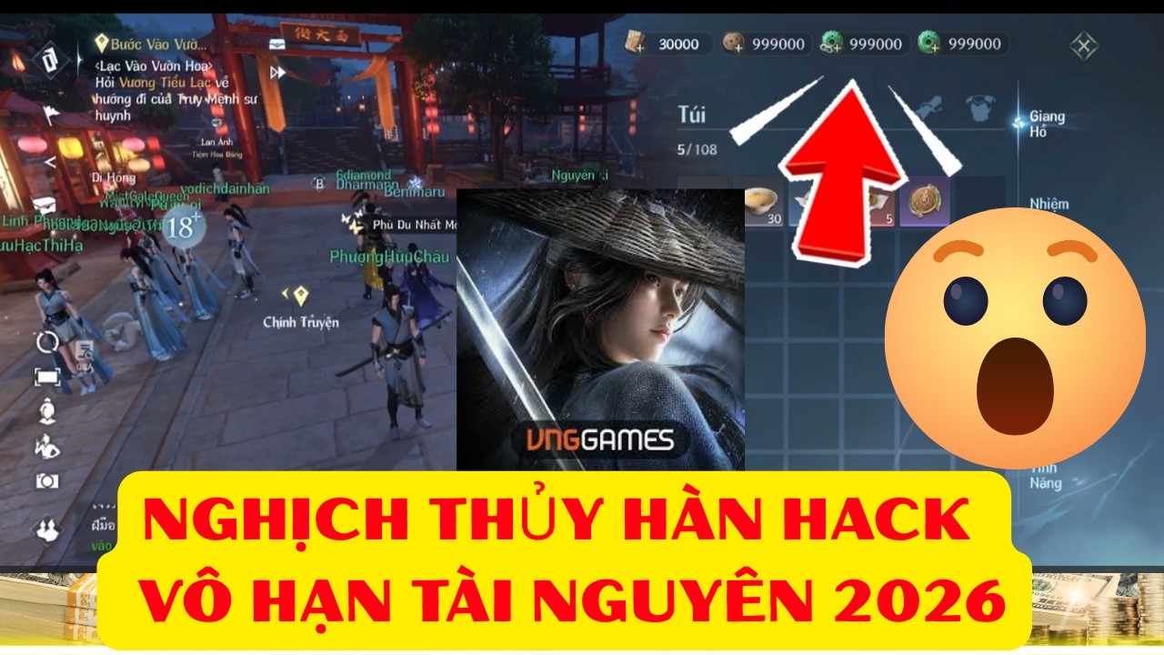 Nghịch Thủy Hàn BẢN HACK VÔ HẠN TÀI NGUYÊN MỚI NHẤT 2026 TRÊN IOS/ANDROID