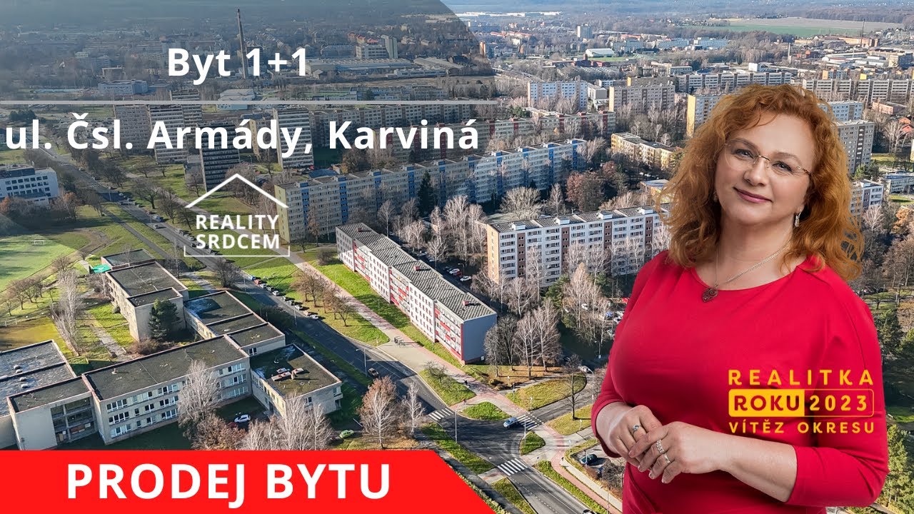Prodej družstevn&iacute;ho bytu 1+1, 37 m2, ul. Čsl. arm&aacute;dy, Karvin&aacute;