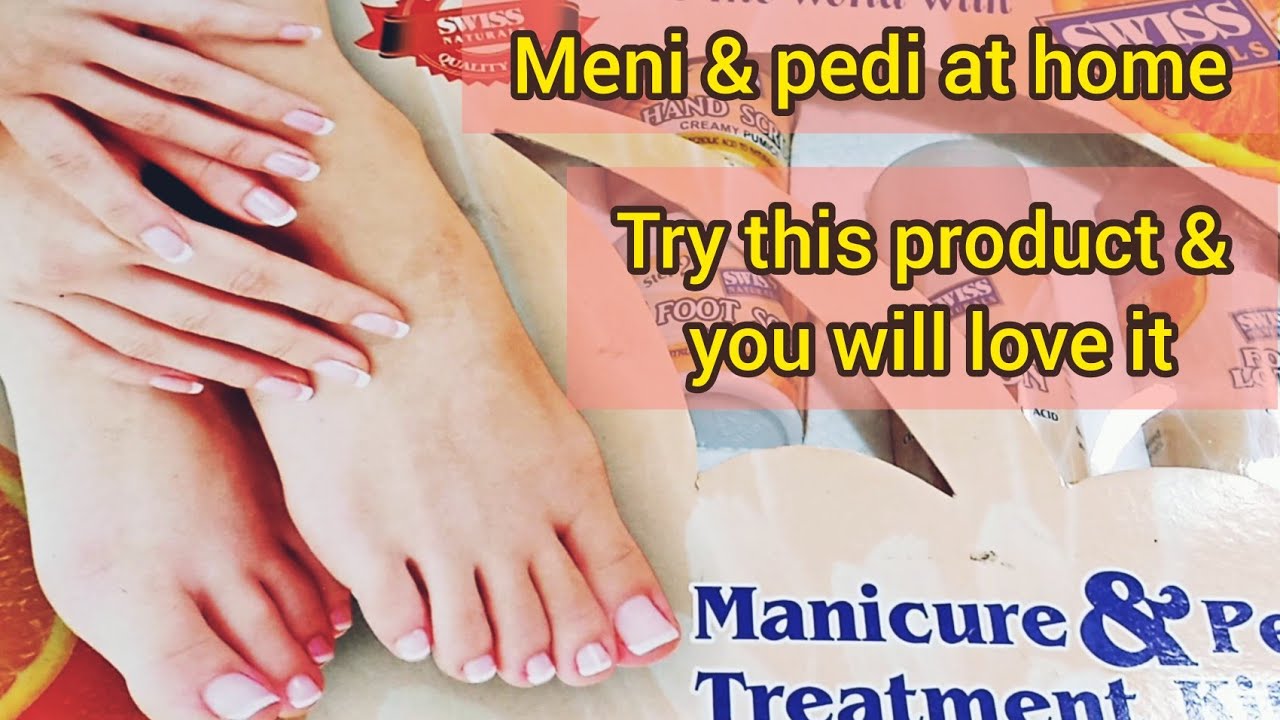 manicure & pedicures at home | swiss natural kit review