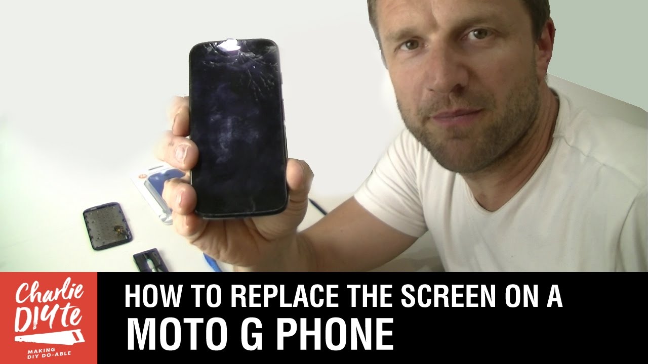 How to Replace Cracked Screen on Motorola Moto G 4G (1st Gen)