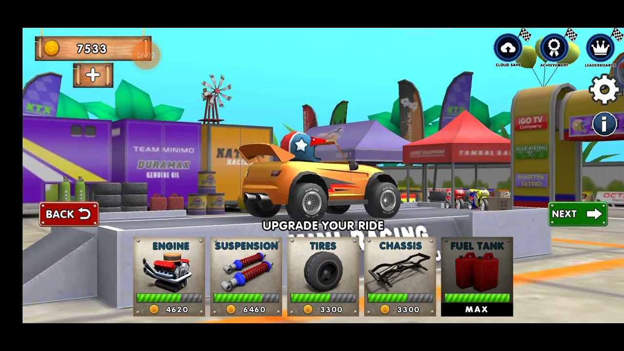 Jugando mini racing es un juegaso