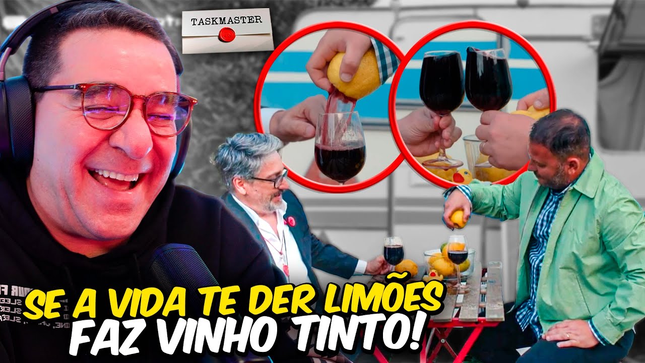 RIC REAGE | TASKMASTER PT 🇵🇹  | T3 | EP 7 | PT 2 | VINHO DE LIM&Atilde;O