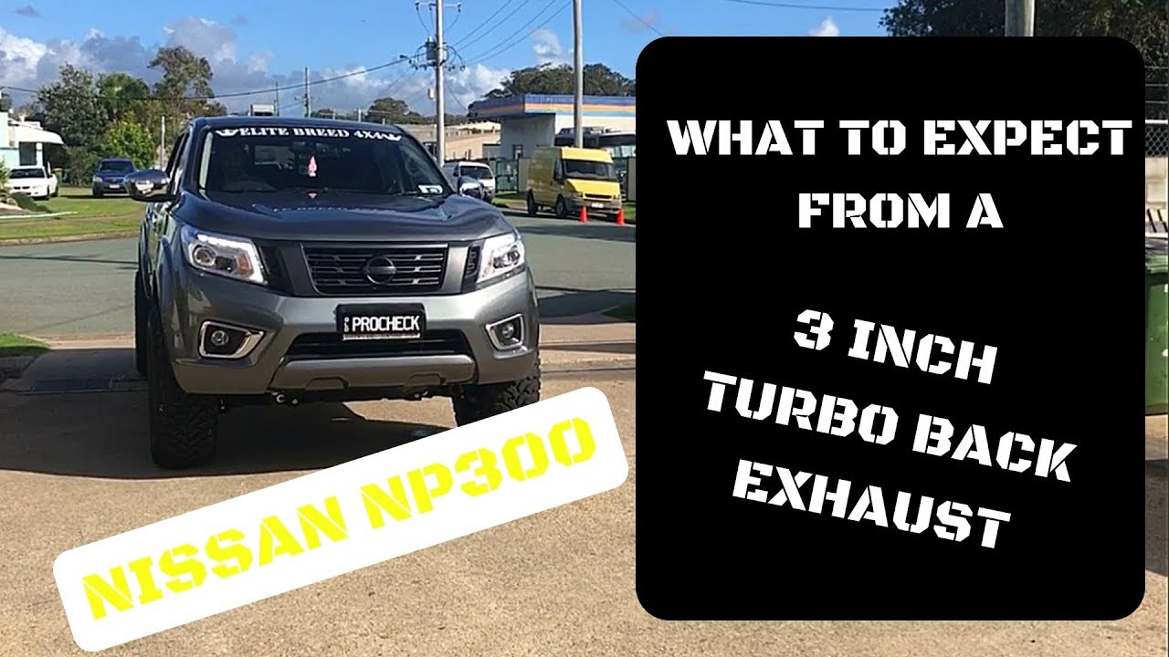 NP300 3inch Exhaust system
