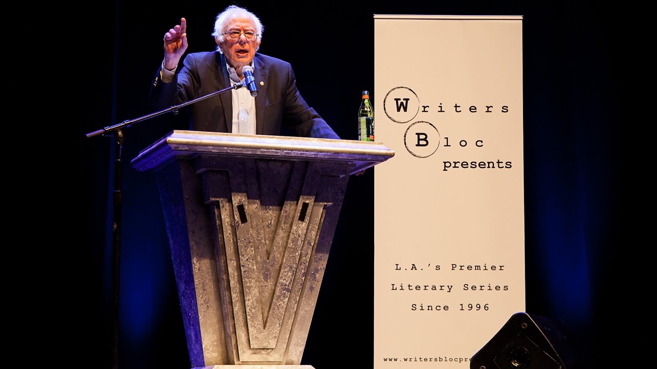 Writers Bloc Presents Bernie Sanders | May 7, 2017 | Saban Theater Beverly Hills, CA