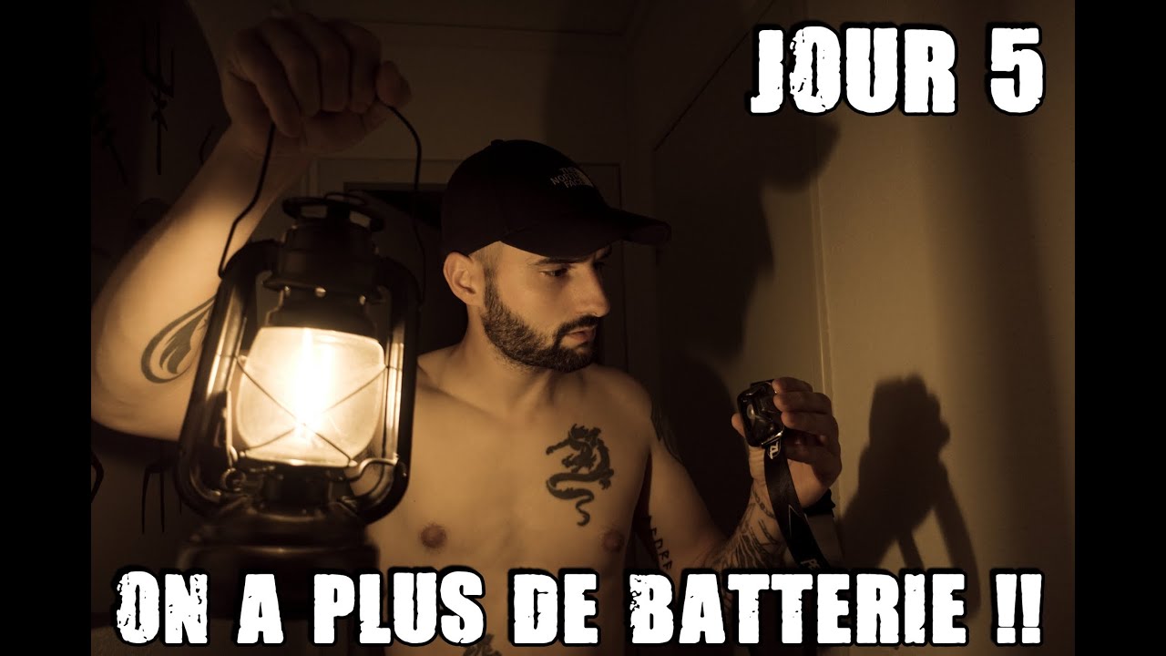 EFFONDREMENT : vivre sans electricité  #5