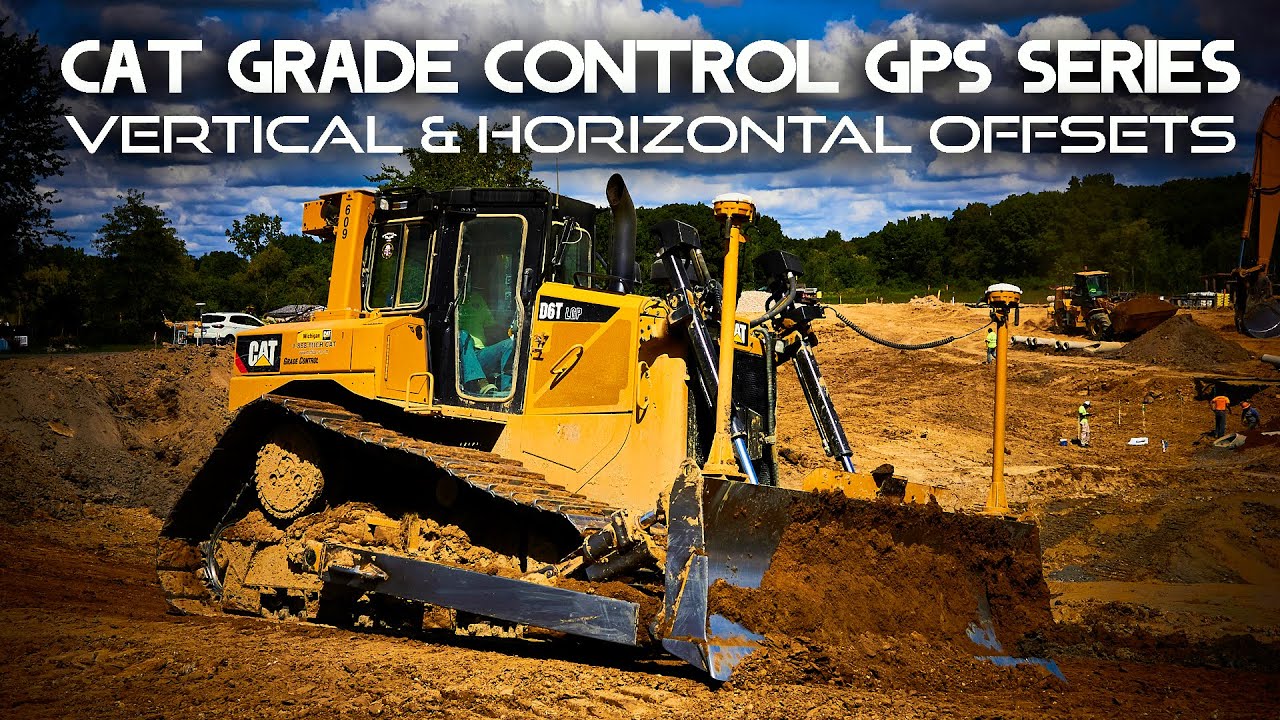 VERTICAL & HORIZONTAL OFFSETS // Cat Grade Control System // CAT Grade Control Dozer