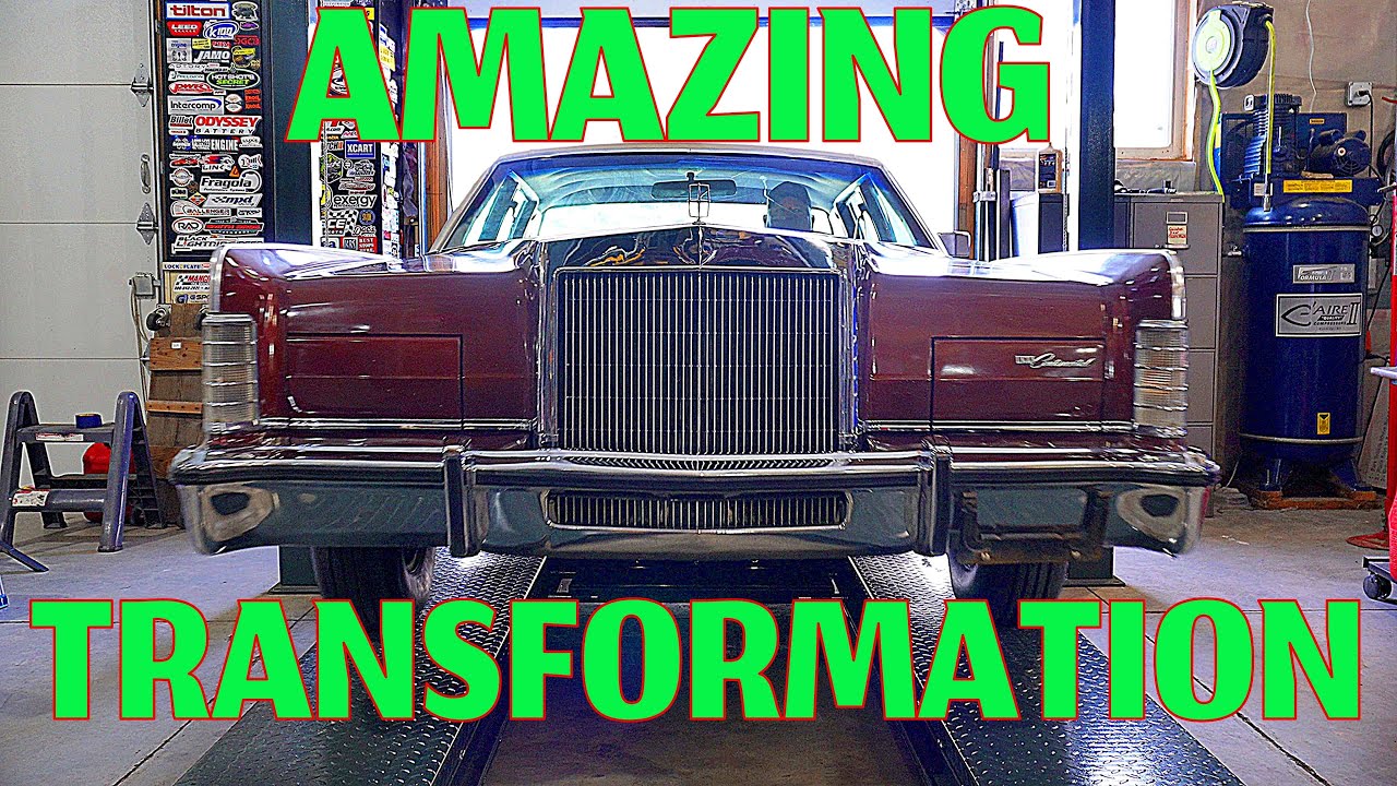 1978 Lincoln Continental Revival pt3 Saved from junk mans hoard. Major Transformation! 460 Big Block