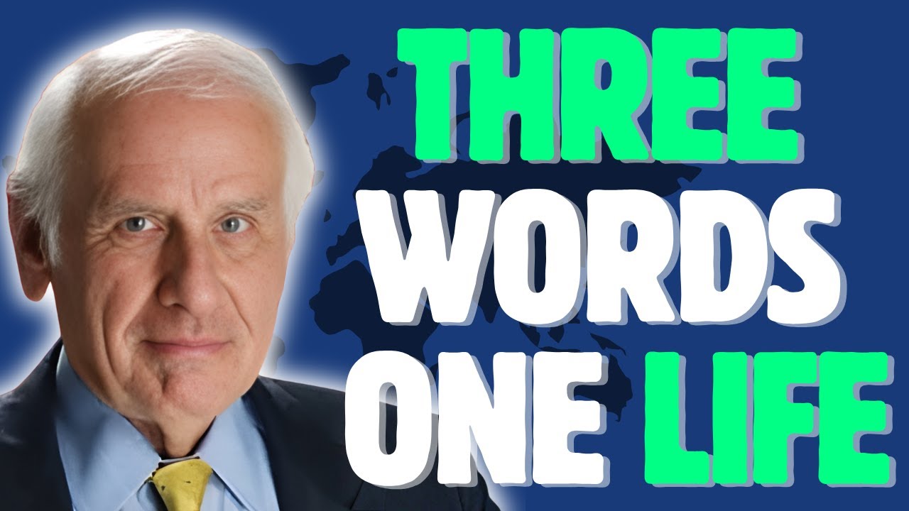 3 WORDS Jim Rohn Used to CHANGE YOUR LIFE — DISCIPLINE. CONSISTENCY. MINDSET.