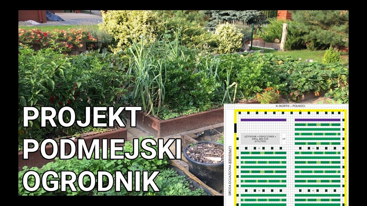 Projekt Podmiejski Ogrodnik - projektowanie ogrodu warzywnego na 1/4 hektara