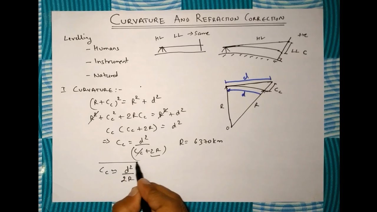 6.8 Curvature and Refraction Correction