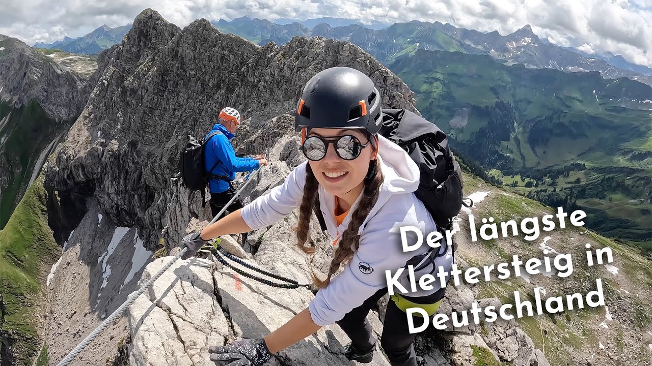 Hindelanger Klettersteig in Oberstdorf: Luftige Gratkraxelei in den Allgäuer Alpen