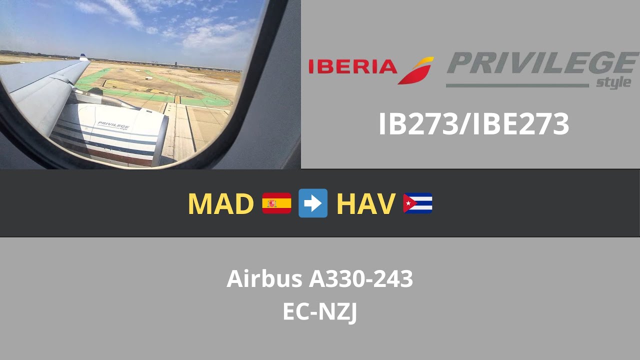 ENGINES ROARING WHILE TAKEOFF | Privilege Style | IB273 | MAD-HAV