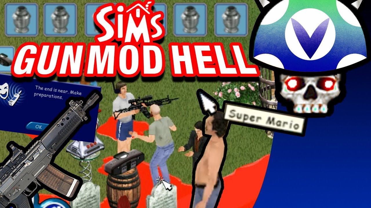 [Vinesauce] Joel - Sims 1: Gun Mod Hell