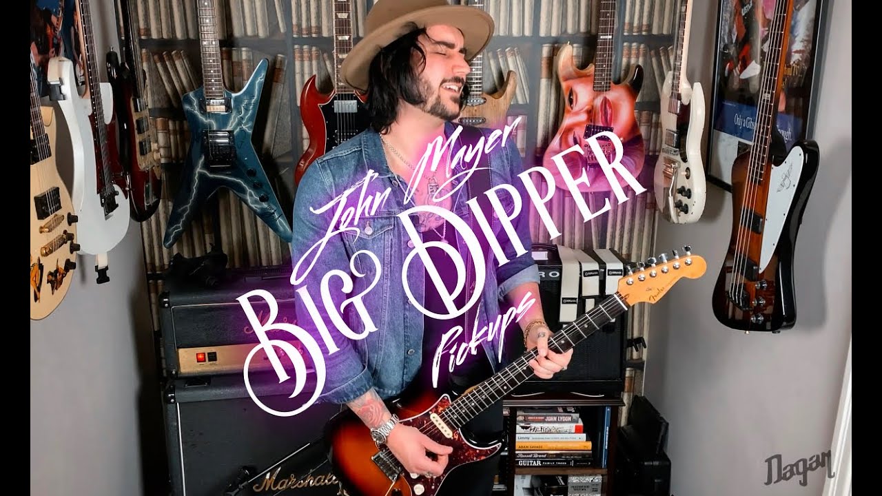 I FINALLY got my hands on John Mayer's BIG DIPPER!.... Pickups!