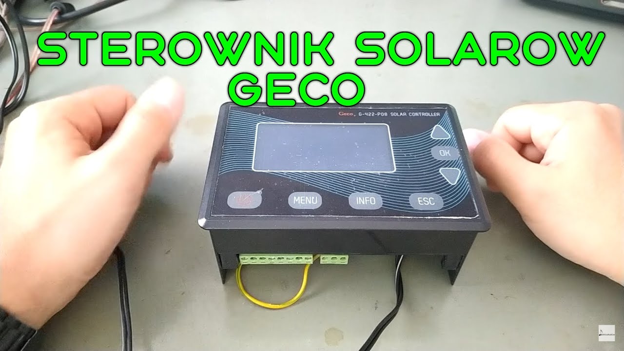 Sterownik solarów GECO
