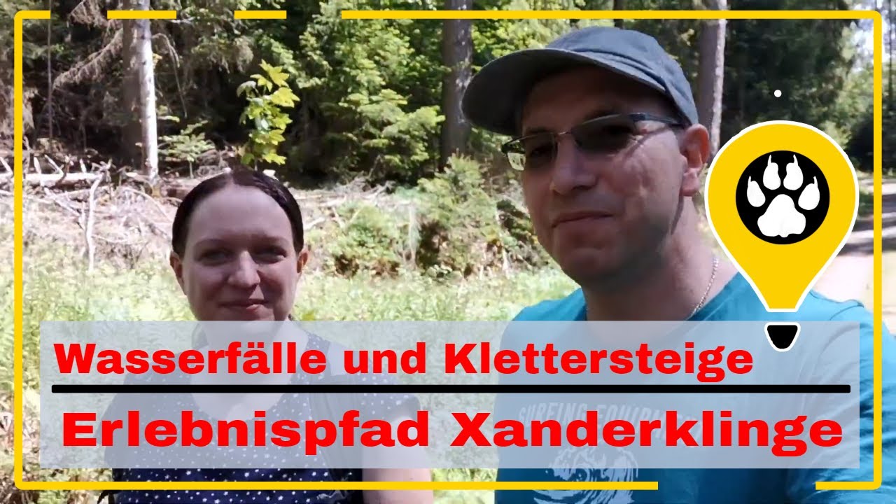 Xanderklinge Erlebnispfad -- tolle naturbelassene Schlucht, bietet Spa&szlig; auch f&uuml;r Kinder