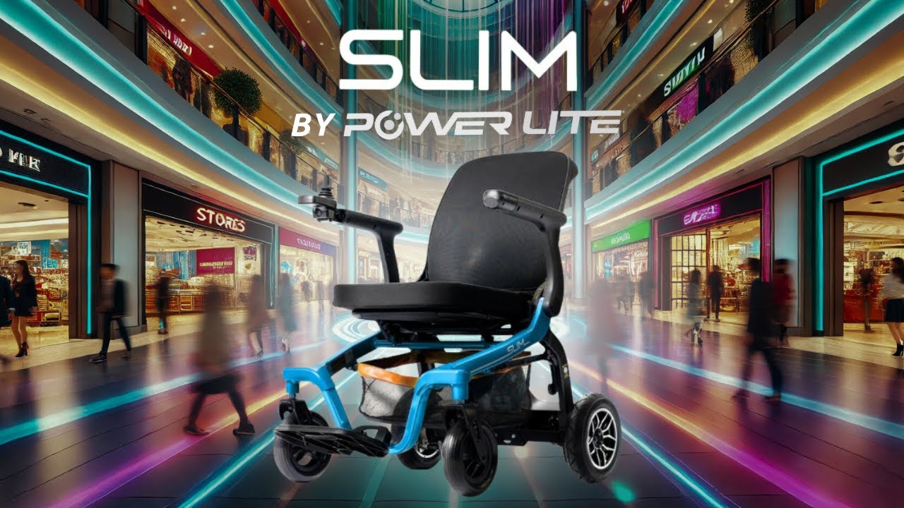Cadeira de Rodas Motorizada Slim Power Lite | ConstaMed