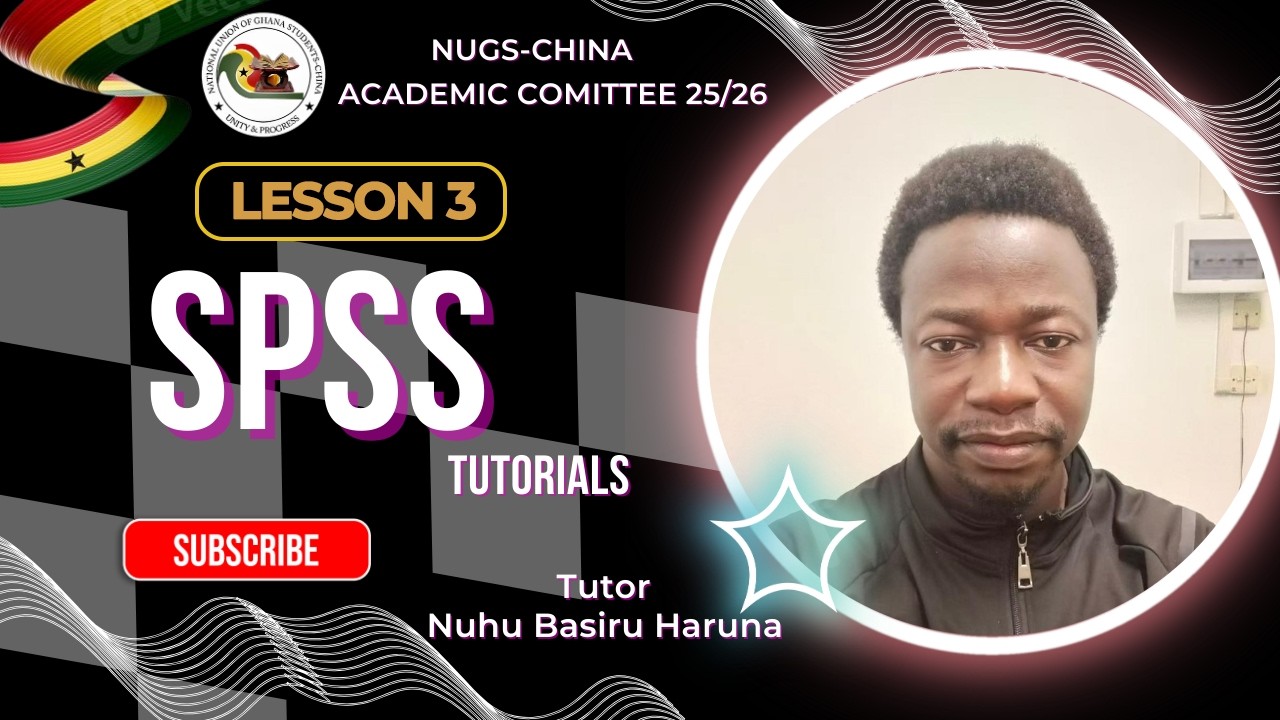 SPSS Lesson 3