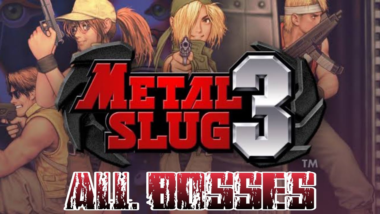 Metal Slug 3 | All Bosses | No Death | AMG