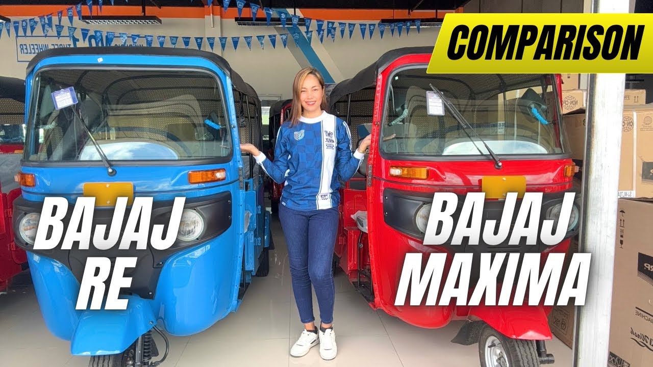 Bajaj RE Vs Bajaj Maxima Specs, Feature and Price Comparison - Langga Gail #ShopeexYoutubeShopping