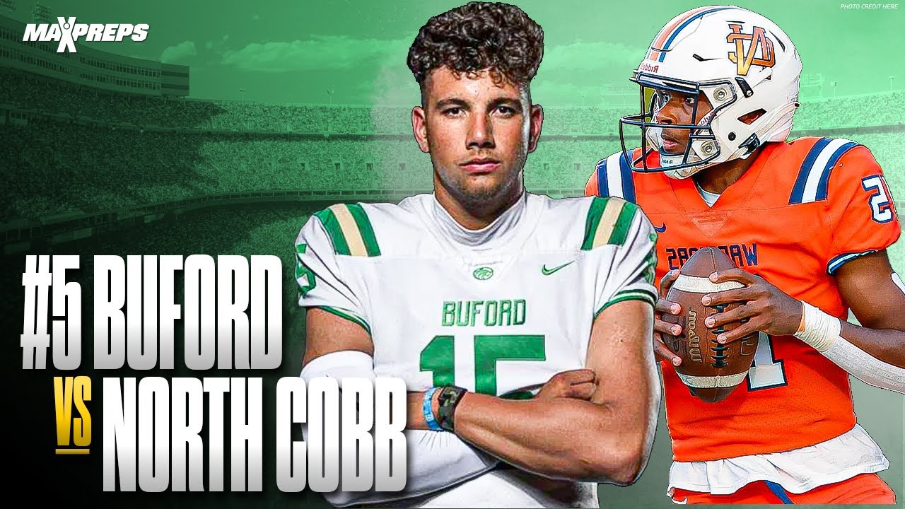 🔥🔥 #5 TOP RANKED BUFORD KEEPS ON WINNING WITH A 45-28 WIN OVER NORTH COBB 🔥🔥