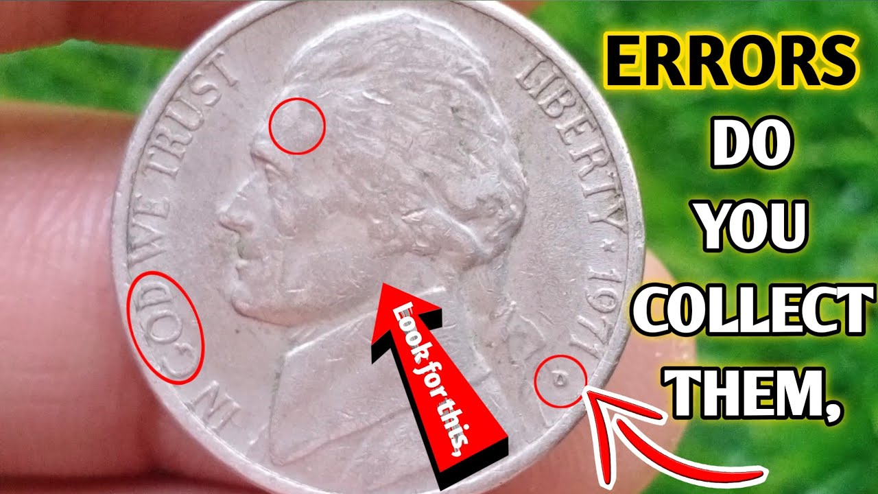 5 Cents 1971-D Jefferson Nickels Coin Worth Money - Rare Nickels Worth Money