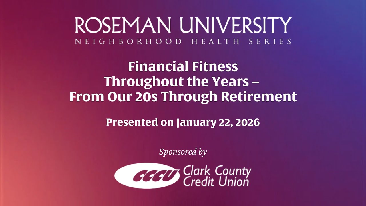Financial Fitness Throughout the Years – From Our 20s Through Retirement