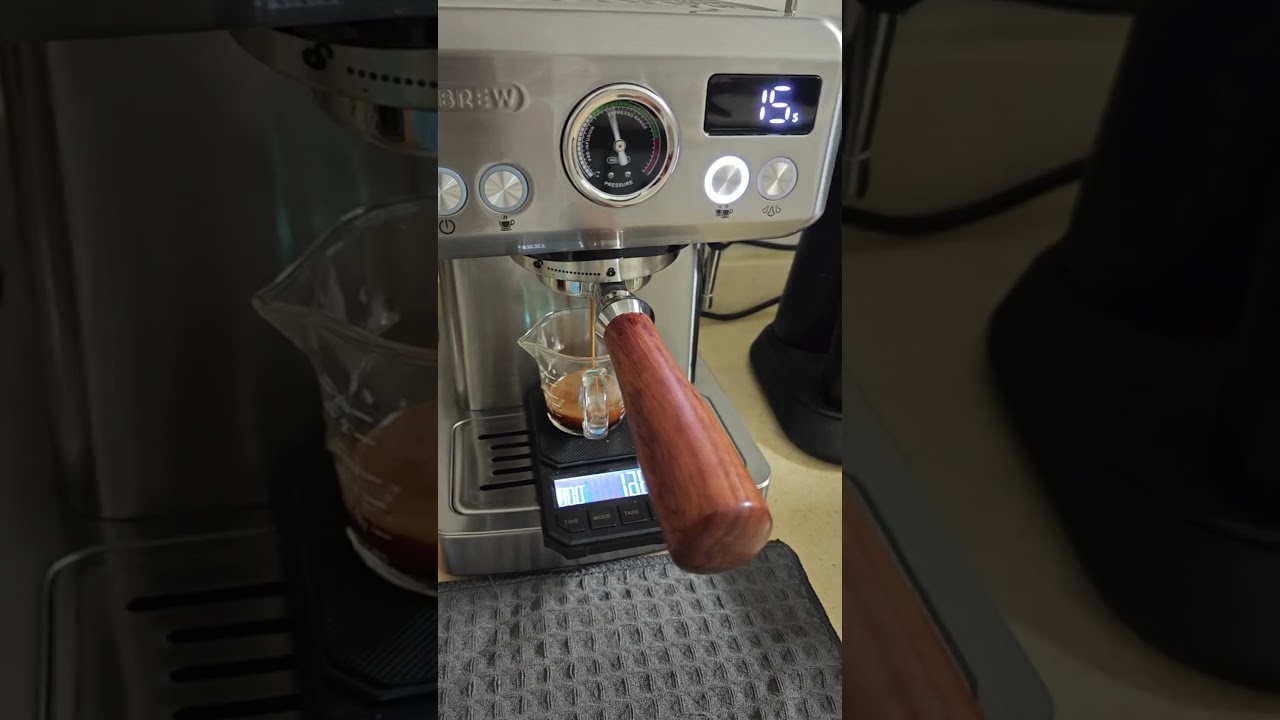Quick brewing: HiBREW H10A espresso machine  #coffee #hibrew #espresso #coffee #h10a