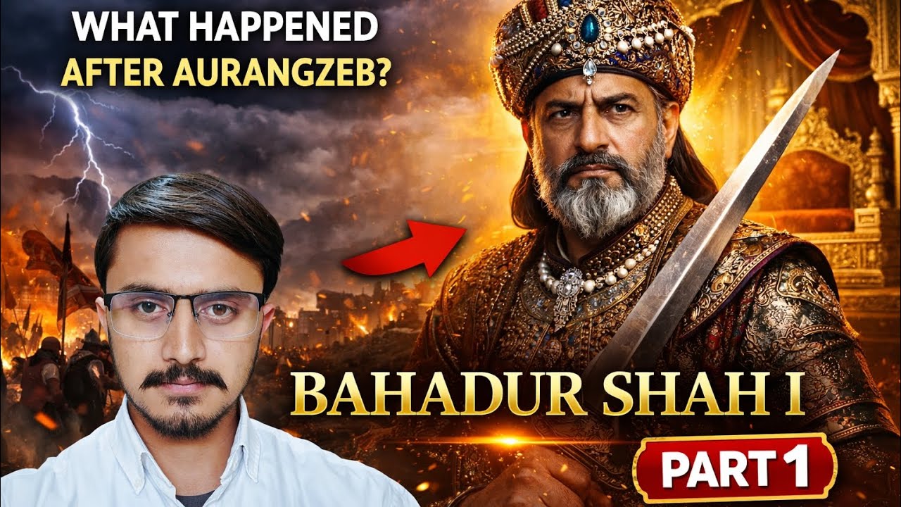 📜 Bahadur Shah Awal – Part 1 | The Mughal Emperor After Aurangzeb