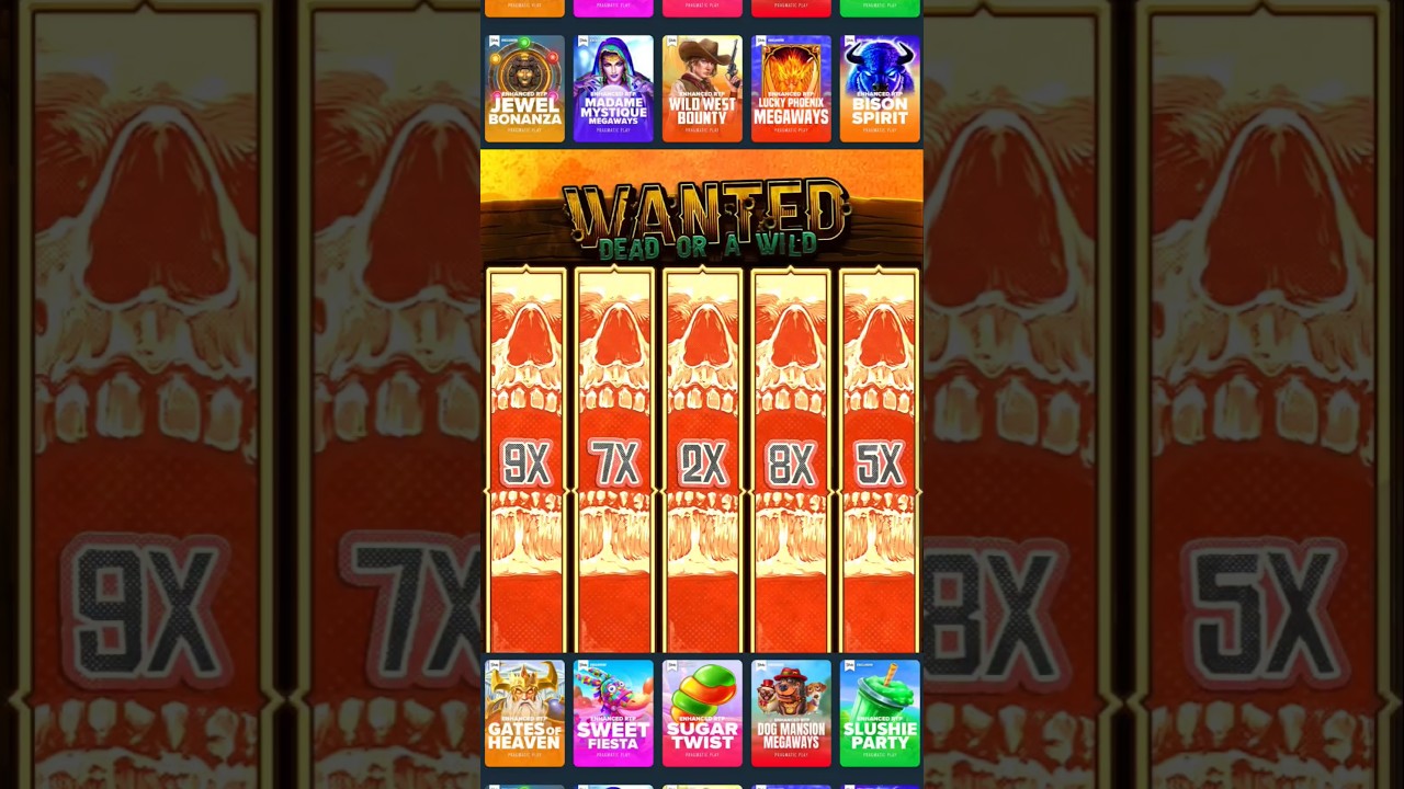 5 vs Symbols On Wanted Dead Or Wild #stake #slots #maxwin