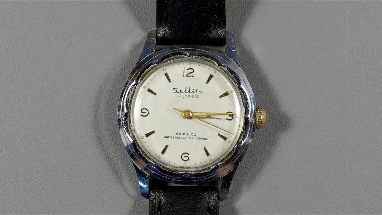 Sellita Watch (A. Schild 1187 Movement) Repair - Part 1