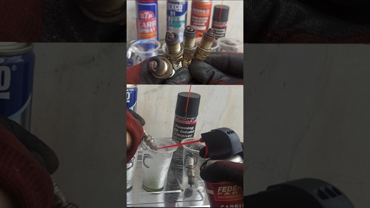 📺STP Rexco Federal Nulon perbandingan pembersihan busi