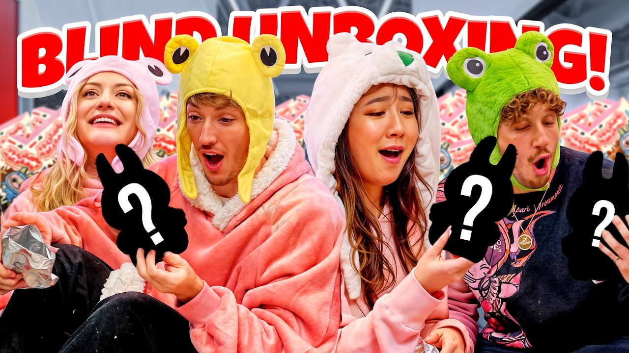 Unboxing 50+ Blind Boxes ft. Fuslie, Ellum, BrookeAB, and NiceWigg