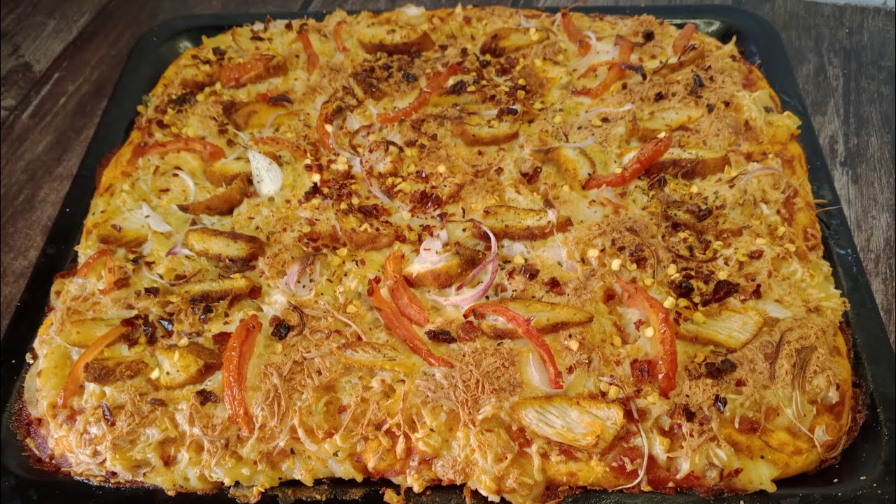 ಚಿಕನ್ ಪಾಸ್ತಾ ಪಿಜ್ಜಾ – ಹೊಸ ಸ್ಟೈಲ್ ಟೇಸ್ಟಿ ಸ್ನ್ಯಾಕ್2 in 1 Recipe – Chicken Pasta Pizza 