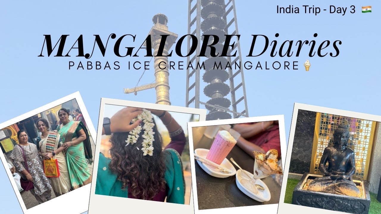 Mangalore Diaries | Famous Pabbas Ice Cream 🍨 | India Travel Vlog Day 3 🇮🇳