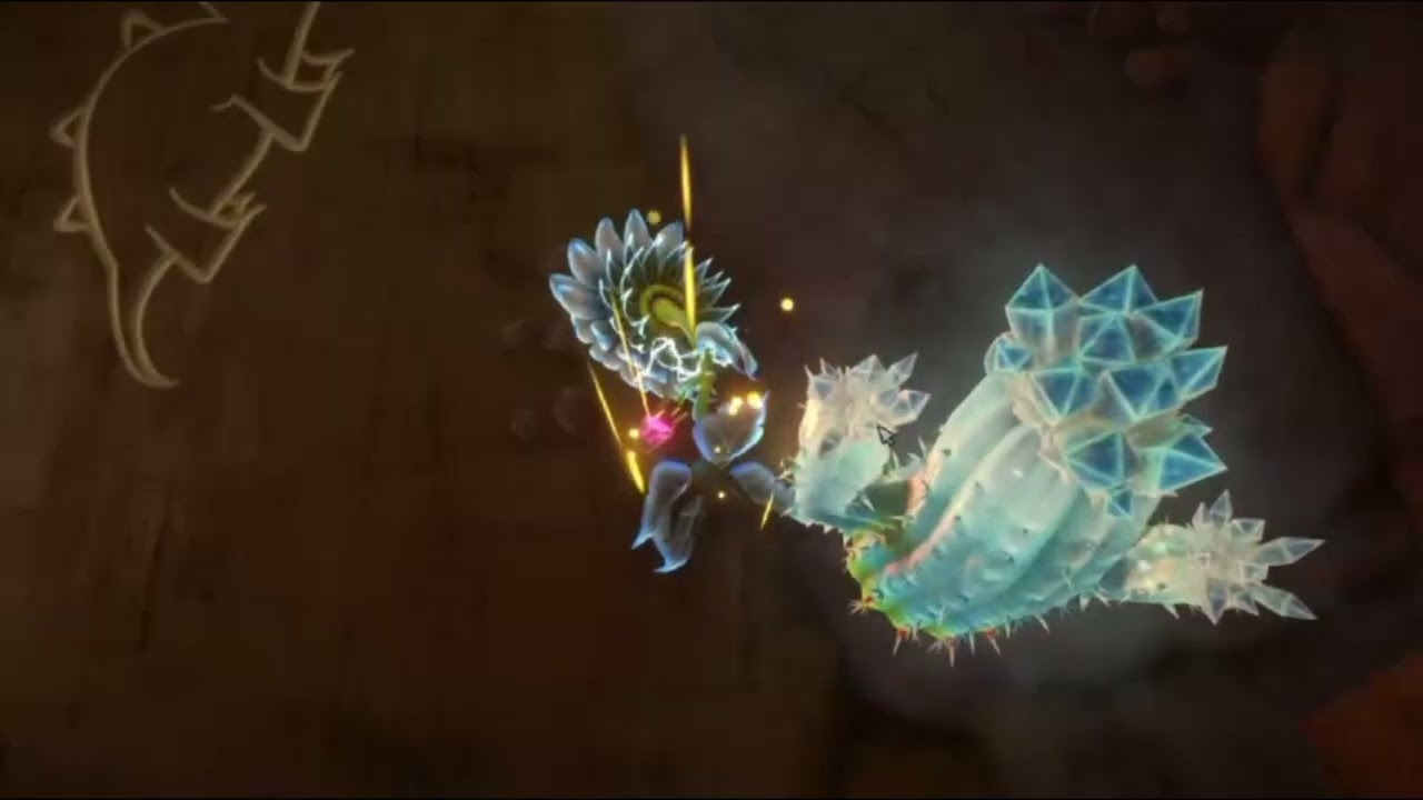 PVZ GW2 A little gameplay with Electric Sunflower against the Unknows