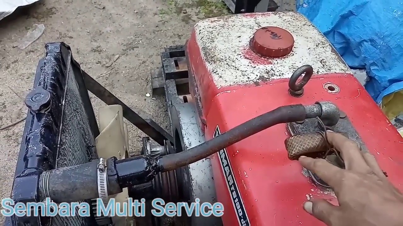 Mesin Diesel Pendinginya Memakai Radiator Mobil 120ps