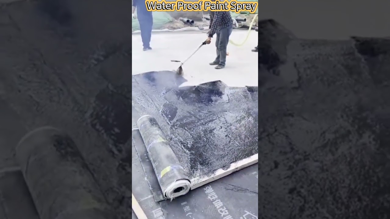 Waterproof Paint Spray  #airlesspaintsprayer #paintsprayer #painttool #spraypaint #construction