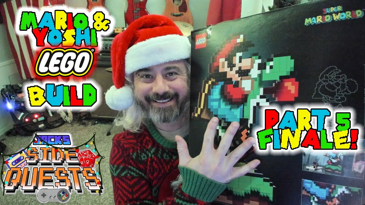 Mario & Yoshi LEGO BUILD Part 5 FINALE! Merry Christmas!