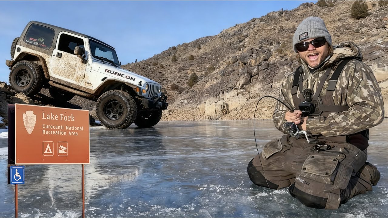 Ice Fishing Blue Mesa’s Most Remote Waters 