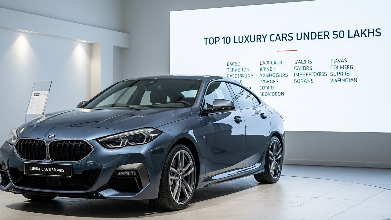 Top 10 Luxury Cars Under 50 Lakhs | Best Premium Cars in India 2025,low range luxury cars in india, 