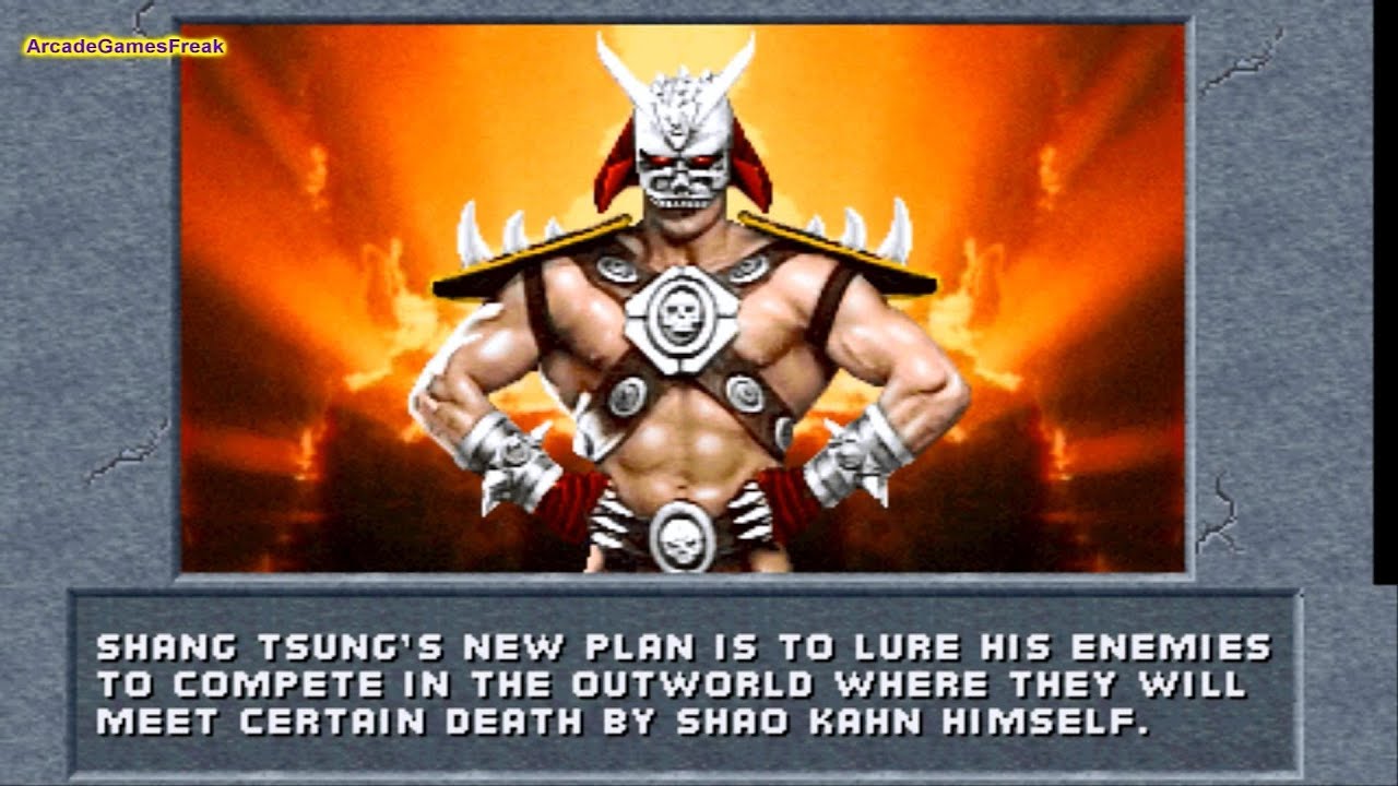 Mortal Kombat 2 Intro All Characters Prologues and Endings