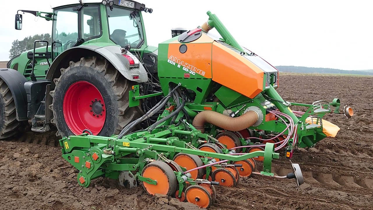 Siew kukurydzy FENDT 936 VARIO + AMAZONE EDX6000-2C Zapraszam do korzystania z usług tel.518 225 277