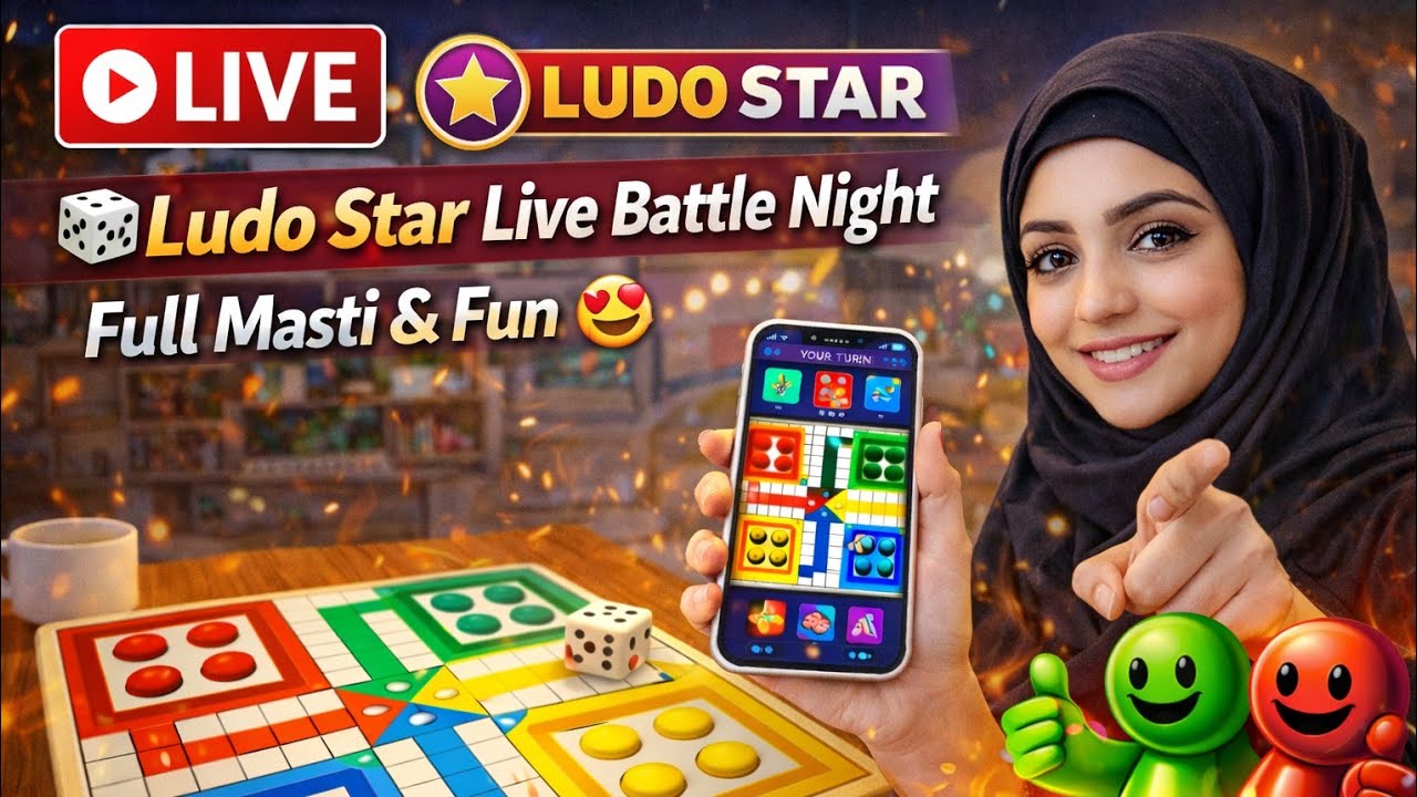 🎲 Ludo Star Live Battle Night | Full Masti & Fun 😍🔥