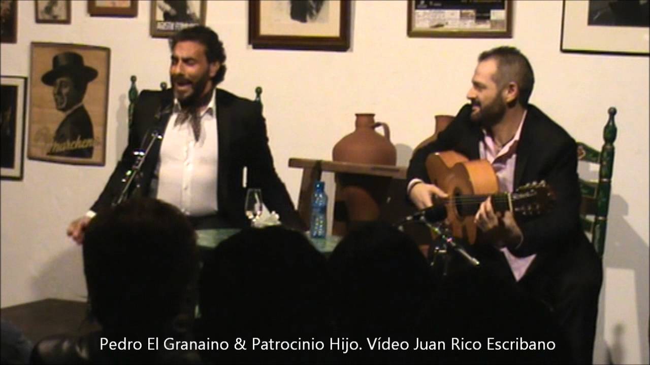 Pedro El Granaino con Patrocinio Hijo /  Bulerias