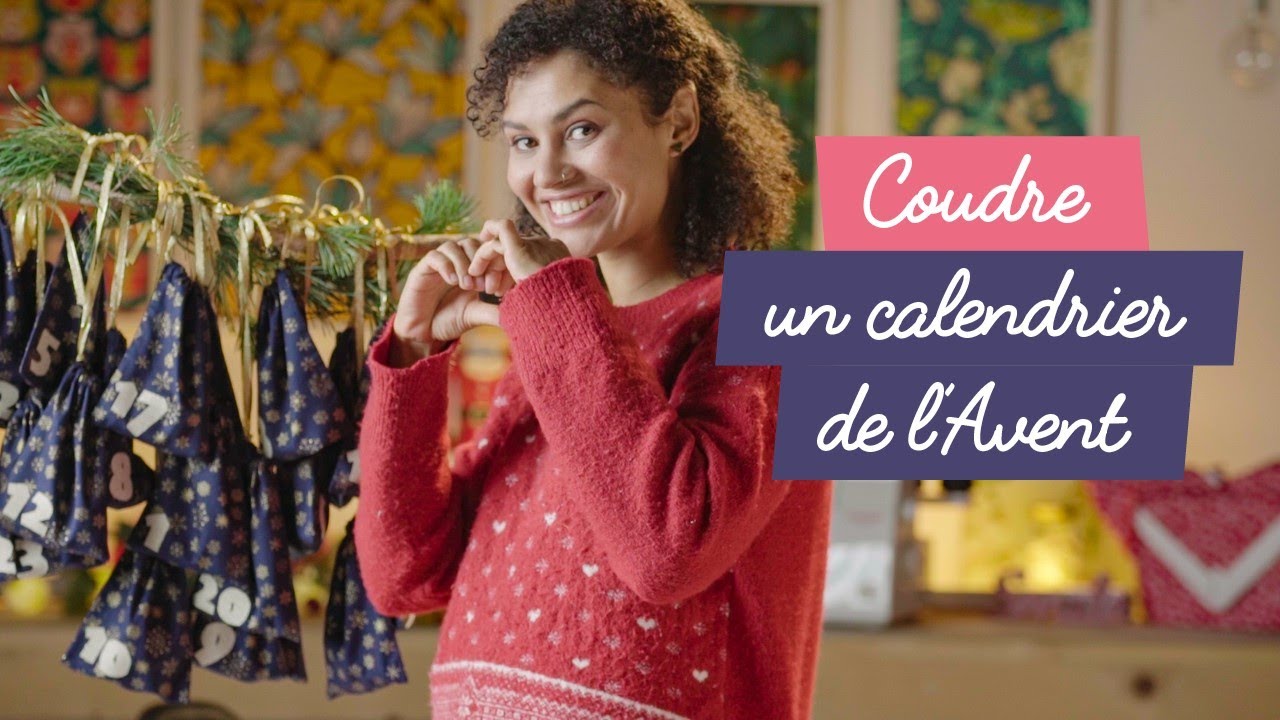 Coudre un calendrier de l'Avent