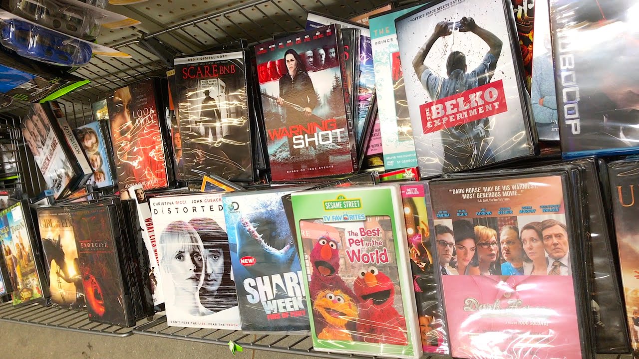 Dollar Tree $1 Blu-ray & Dvd Hunting