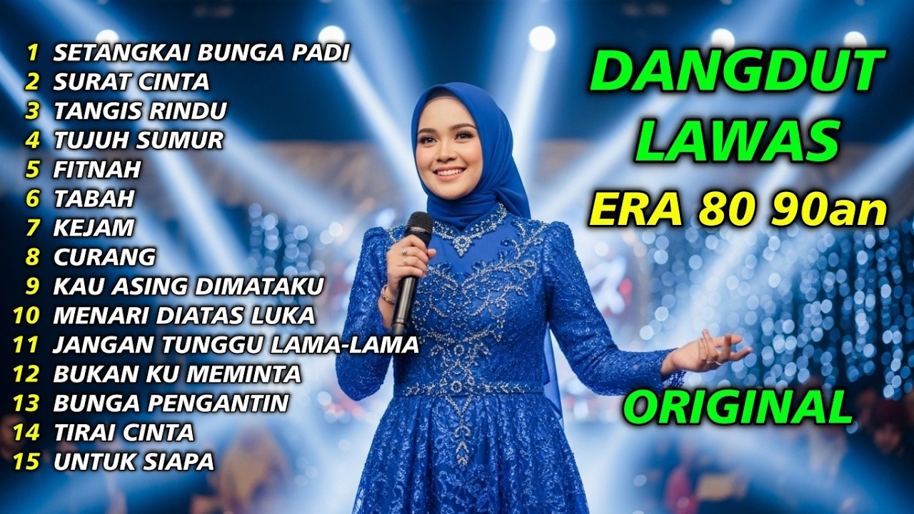 SETANGKAI BUNGA PADI & SURAT CINTA : NONSTOP LAGU DANGDUT LAWAS PILIHAN LAGU NOSTALGIA ERA 80 90AN